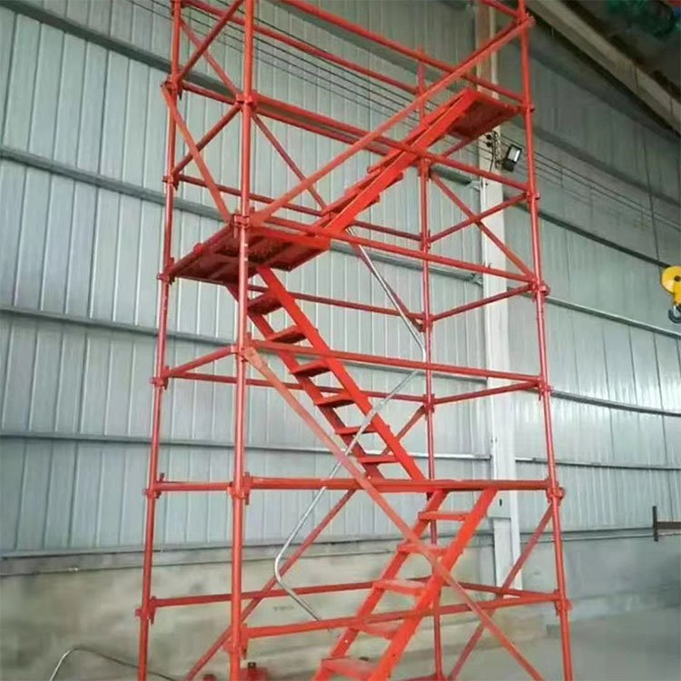 建筑工地盤扣式安全爬梯與橋梁施工安全梯籠的優(yōu)勢(shì)及應(yīng)用